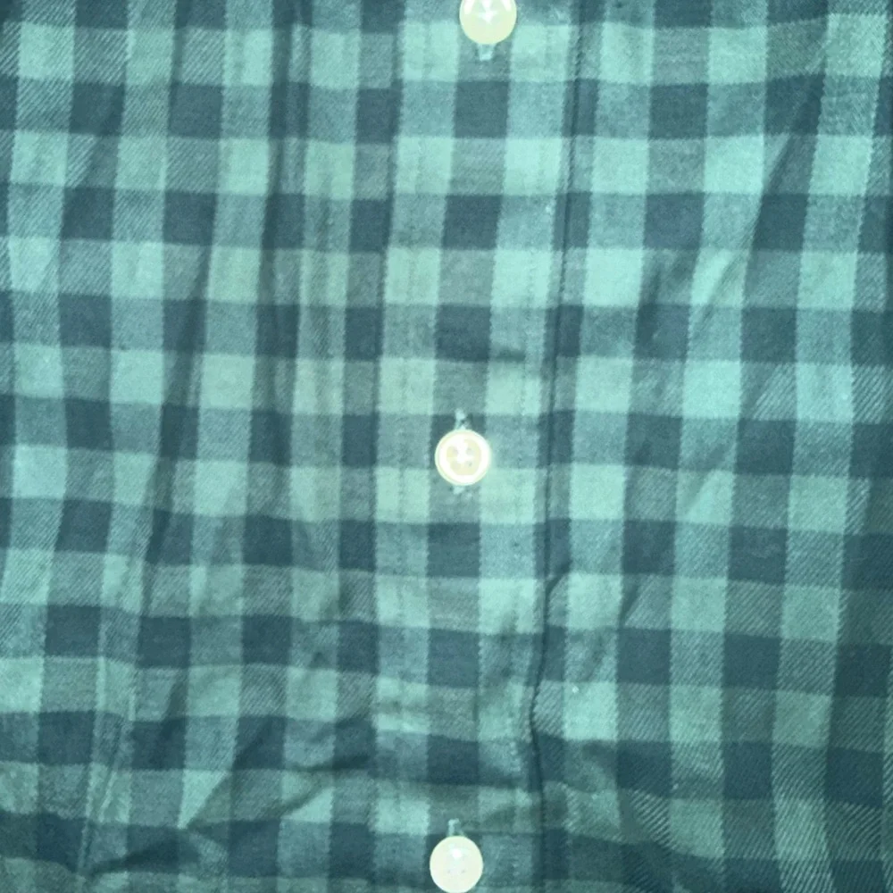 Ralph Lauren Slim Blake XXL Green Black Buffalo Check Button‎ Down Shirt